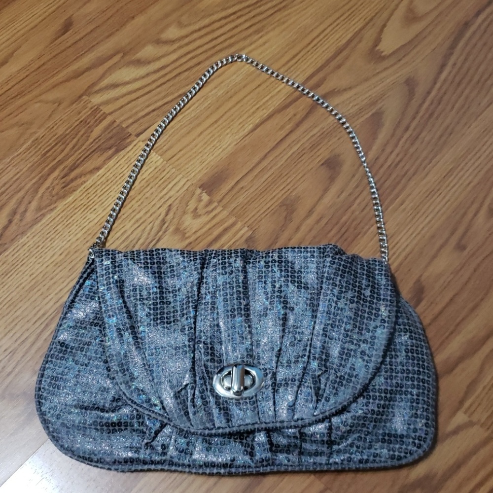 Sequin purse